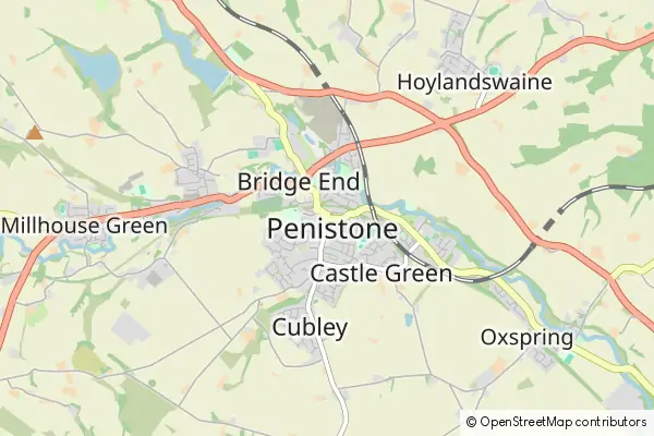 Karte Penistone