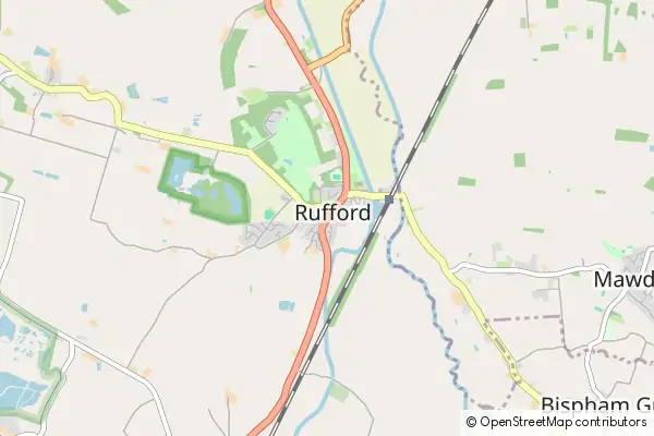 Karte Rufford