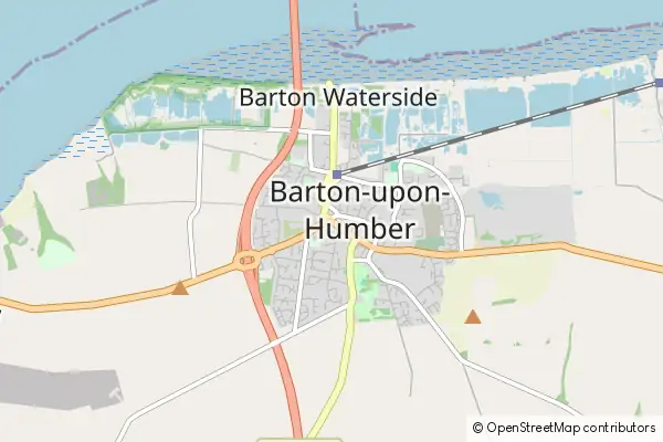 Karte Barton-upon-Humber