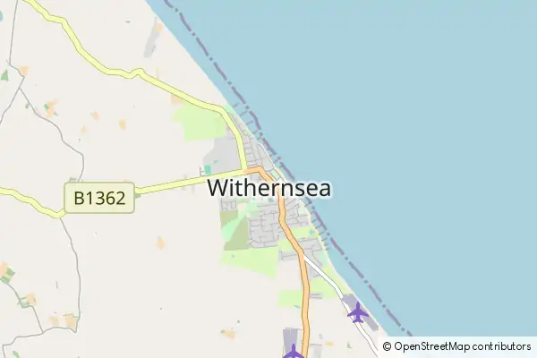 Karte Withernsea