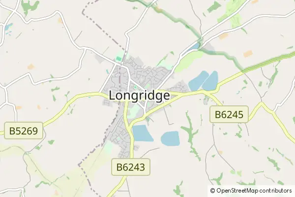 Karte: Longridge • © OpenStreetMap contributors Karte Longridge