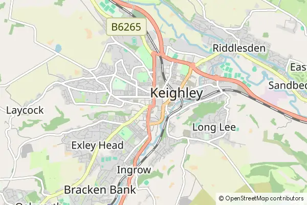 Karte Keighley