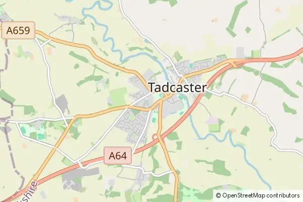 Karte Tadcaster