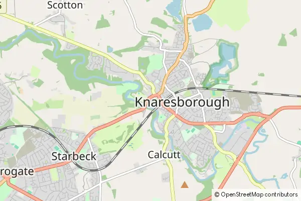 Karte Knaresborough