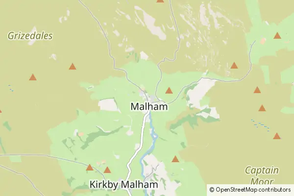 Karte Malham