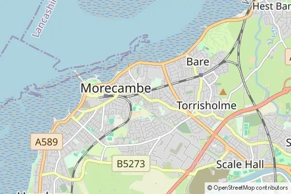 Karte Morecambe