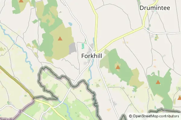 Karte Forkhill