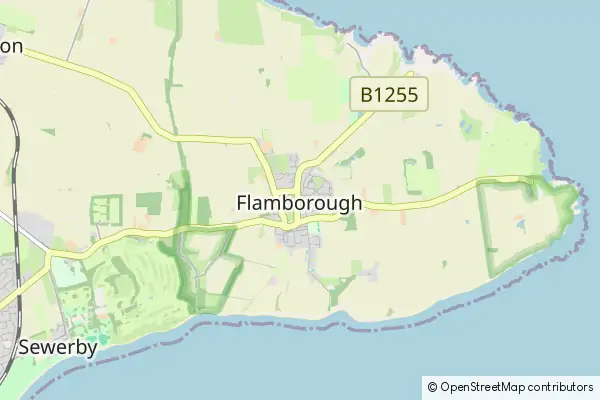 Karte Flamborough