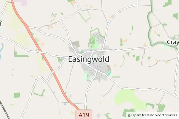 Karte Easingwold