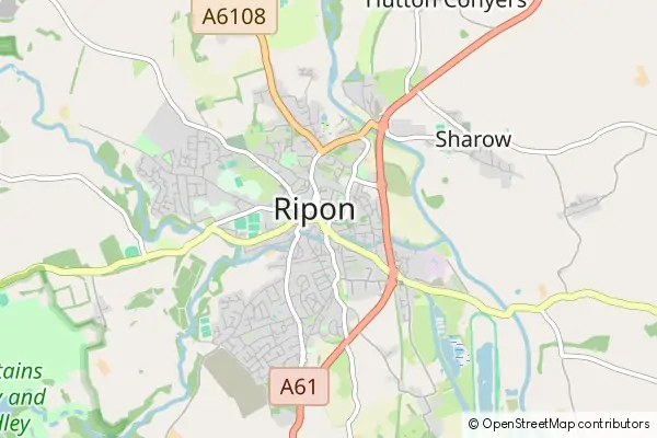 Karte Ripon