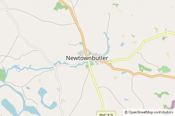 Karte Newtownbutler