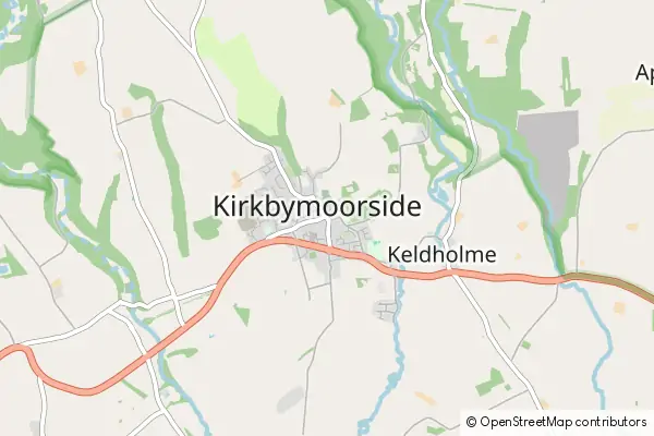 Karte Kirkbymoorside