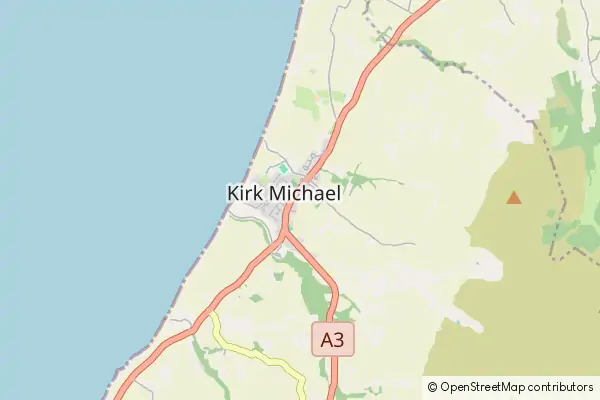 Karte Kirk Michael