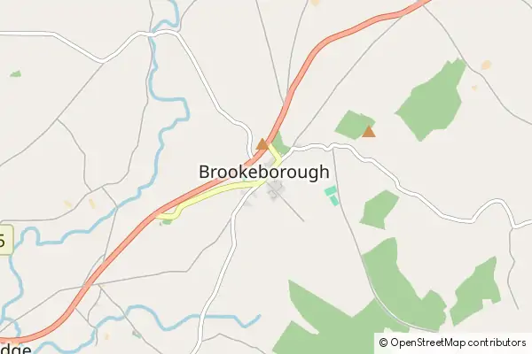 Karte Brookeborough