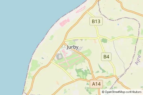 Karte Jurby