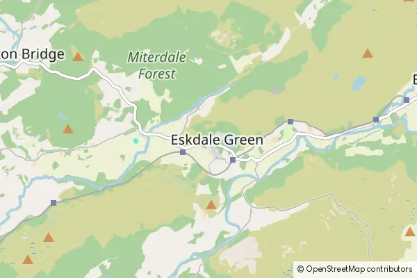 Karte Eskdale