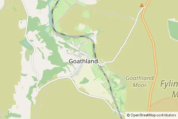 Karte Goathland