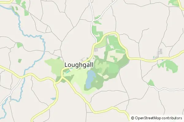 Karte Loughgall