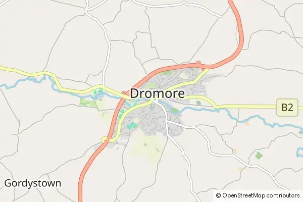 Karte Dromore