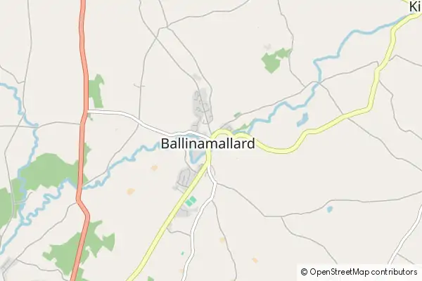 Karte Ballinamallard