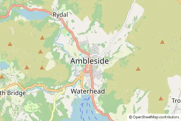 Karte Ambleside