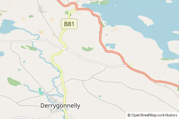 Karte Derrygonnelly