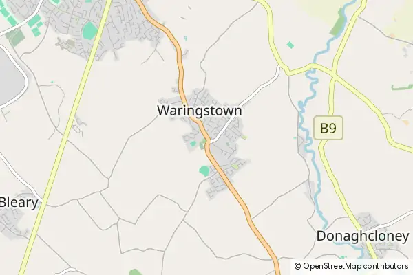 Karte Waringstown