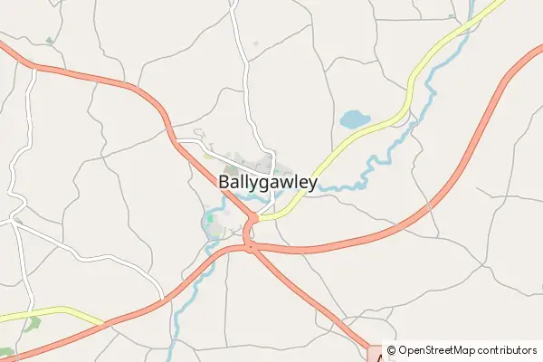Karte: Ballygawley • © OpenStreetMap contributors Karte Ballygawley