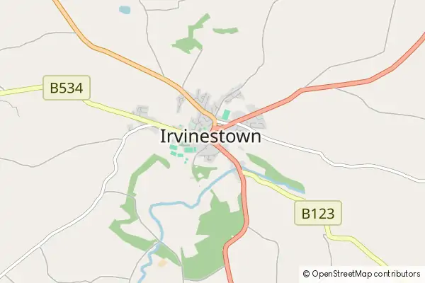 Karte: Irvinestown • © OpenStreetMap contributors Karte Irvinestown