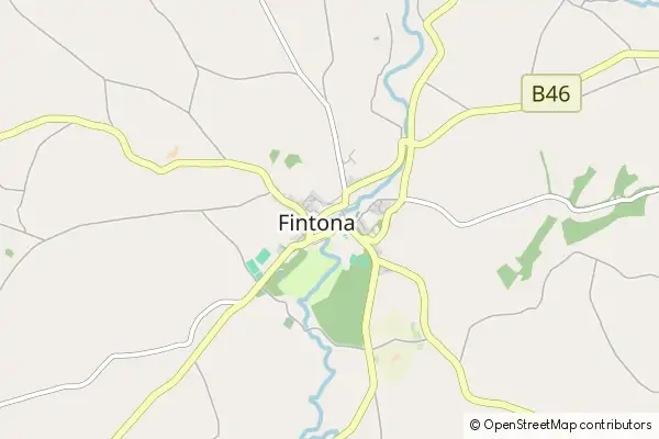 Karte Fintona