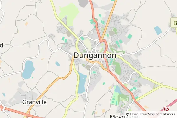 Karte Dungannon