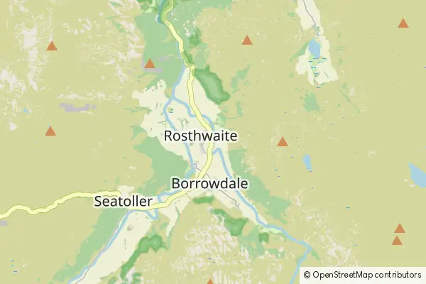 Karte Rosthwaite