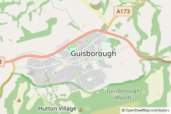 Karte Guisborough