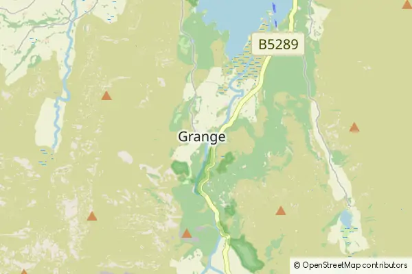 Karte Grange-in-Borrowdale