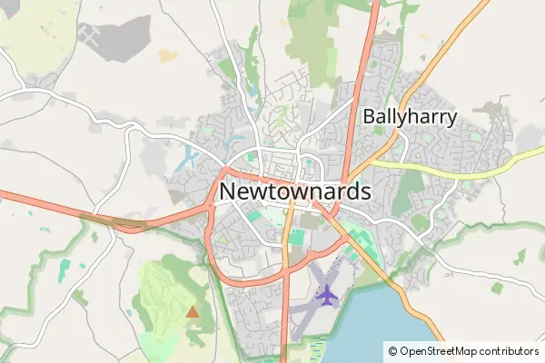 Karte Newtownards