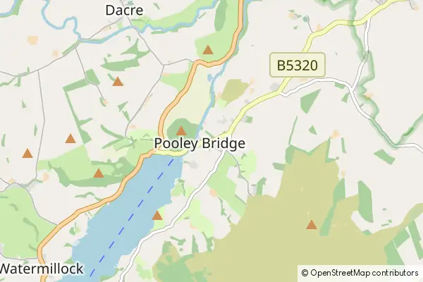 Karte Pooley Bridge