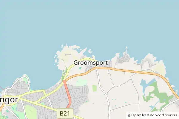 Karte Groomsport