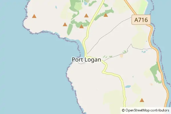 Karte Port Logan