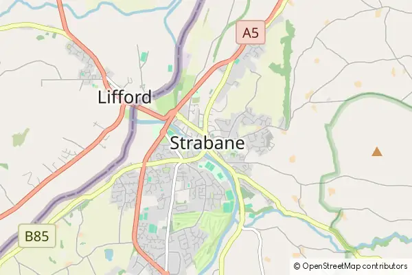 Karte Strabane