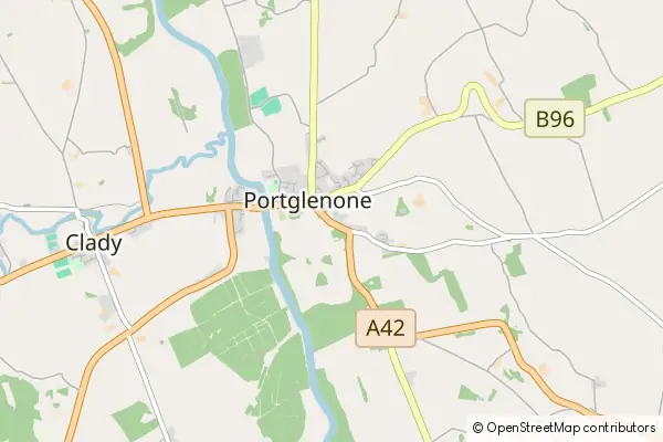 Karte Portglenone