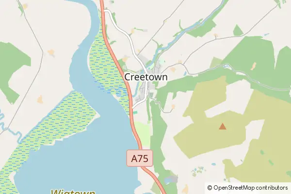 Karte Creetown