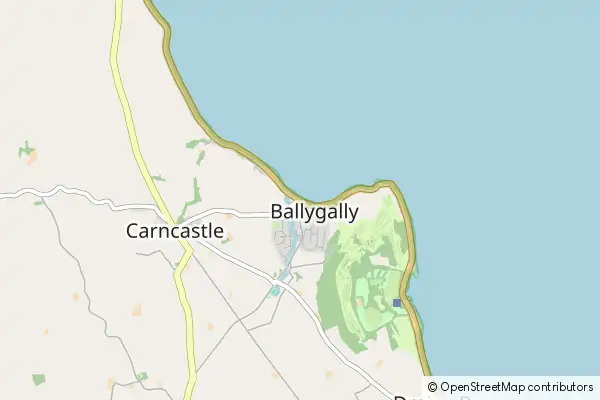 Karte Ballygally