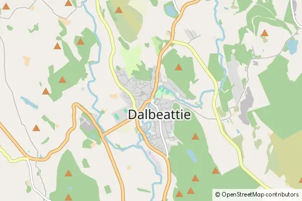 Karte Dalbeattie