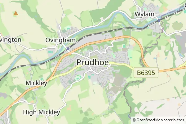 Karte: Prudhoe • © OpenStreetMap contributors Karte Prudhoe