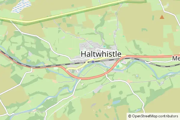 Karte Haltwhistle