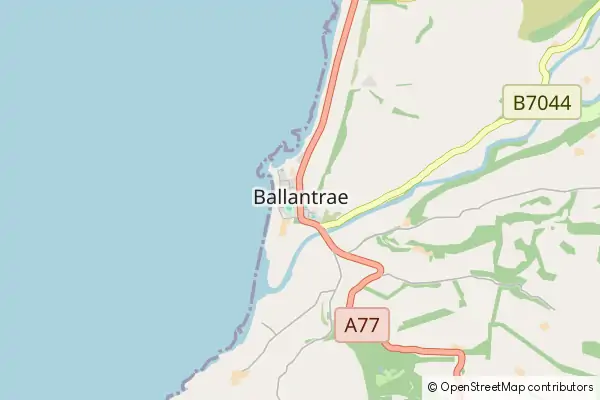 Karte Ballantrae