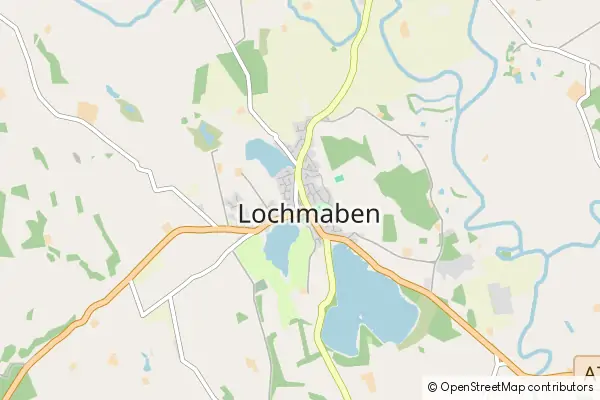 Karte Lochmaben