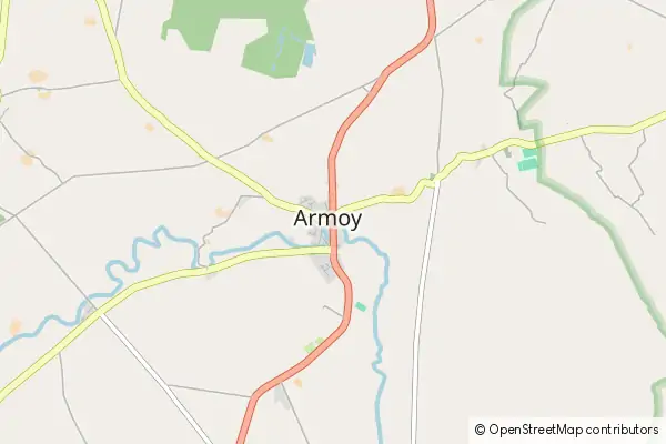 Karte Armoy