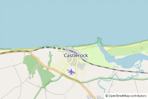 Karte Castlerock