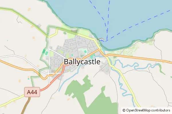 Karte Ballycastle